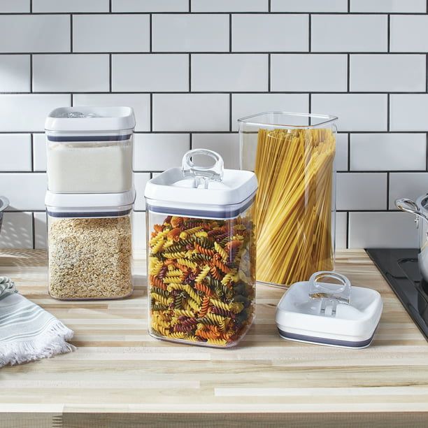 Better Homes & Gardens Canister - 19.4 Cup Flip-Tite Food Storage Container EasyOptionXY LLC
