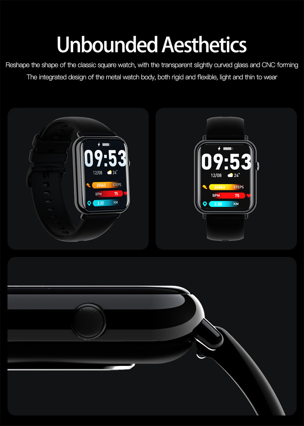 Smart waterproof watch Pi-Mart