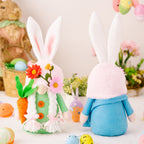 Easter Faceless Gnome Rabbit Doll DIY Handmade Home Decoration Spring Hanging Bunny Ornaments Kids Gifts Pi-Mart