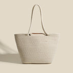 Large capacity hobo tote bag, beach bag weaving, bag women's woven handbag, casual vegetable basket bag underarm bag
