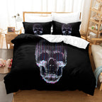 Digital Quilt Cover Pillowcase Three Piece Set Pi-Mart
