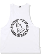 Men's Round Neck Graphic Tank