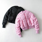 European And American Style Cotton Coat Short Bread Jacket Women's Bomber Jacket Pi-Mart