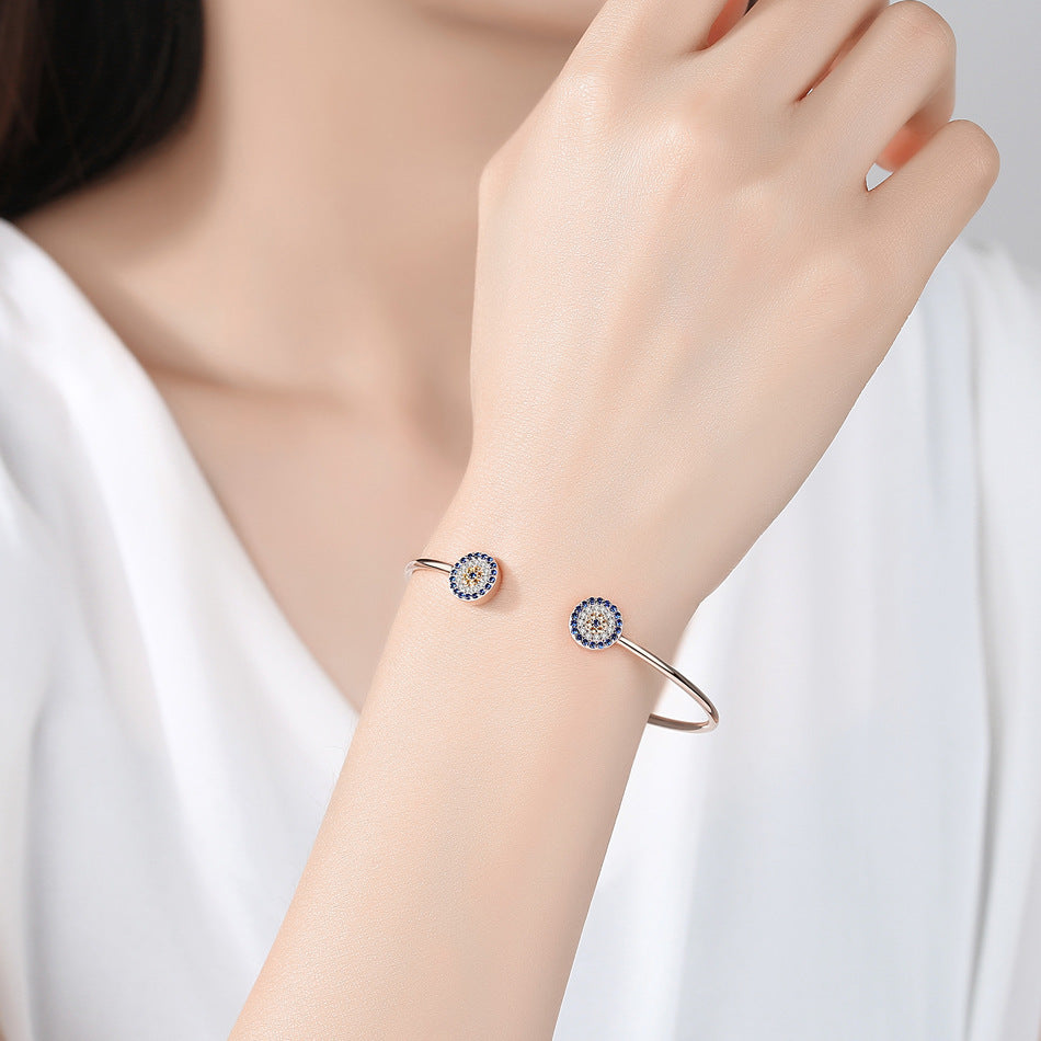 Tongzhe S925 Silver Bracelet Factory Direct Cross-border Hot Bangle Bracelet Wholesale In Spot Pi-Mart