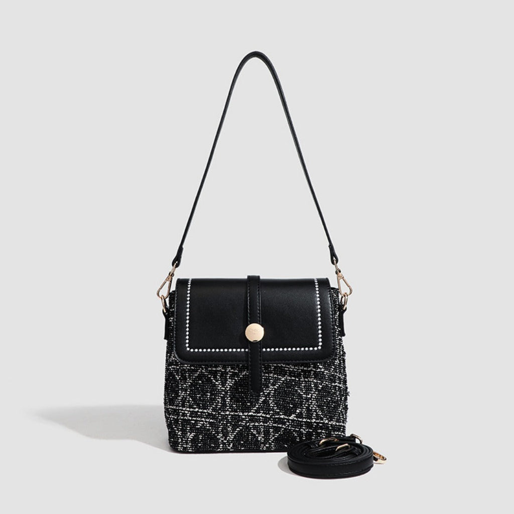 Elegant Small Square Bag - Stylish Women's Spring Shoulder Crossbody Bag with Sophisticated Design hobo