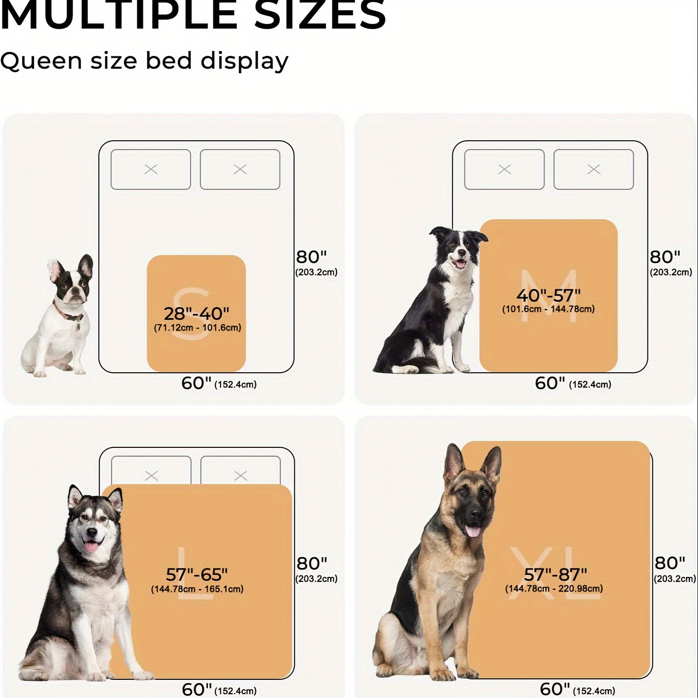 Reversible Waterproof Dog Blanket - Soft Sherpa Fleece Pet Mat for Small to Large Breeds, Tear-Resistant Couch & Sofa Protector, Machine Washable, Cat Blanket, Puppy, Furniture Protector Lootquake LLC