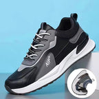 Casual Men's Shoes Soft Sole Color-block Lace-up Sneakers Versatile Trendy Running Sports Shoes Pi-Mart