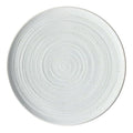 Better Homes & Gardens- Abott White Round Stoneware Dinner Plate