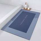 Quick Drying Absorbent Bathroom Mat Pi-Mart