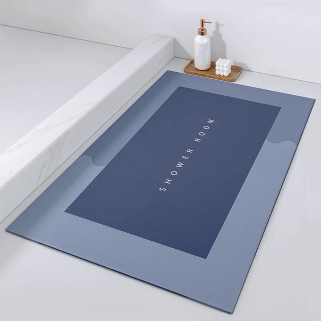 Quick Drying Absorbent Bathroom Mat Pi-Mart