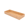 Better Homes & Gardens Bamboo Long Drawer Organizer, 15 IN W x 5.98 IN D x 1.97H, Natural Bamboo Color