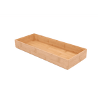 Better Homes & Gardens Bamboo Long Drawer Organizer, 15 IN W x 5.98 IN D x 1.97H, Natural Bamboo Color