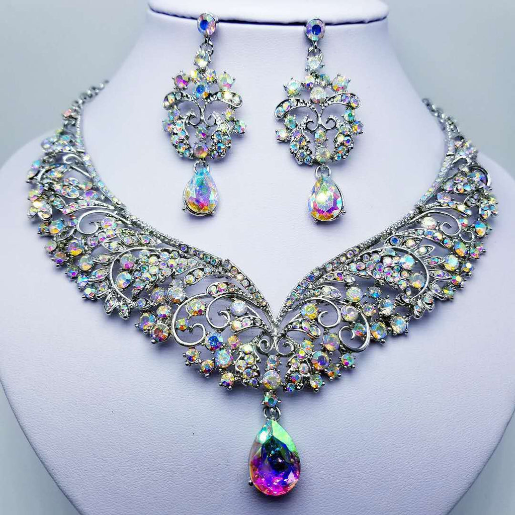 Two-piece earring necklace Pi-Mart