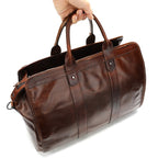 First Layer Cowhide Retro Large-capacity Travel Bag Pi-Mart