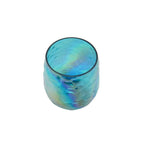 Better Homes & Gardens Hammered 19-Ounce Stemless Wine Glass, Luster Blue EasyOptionXY LLC