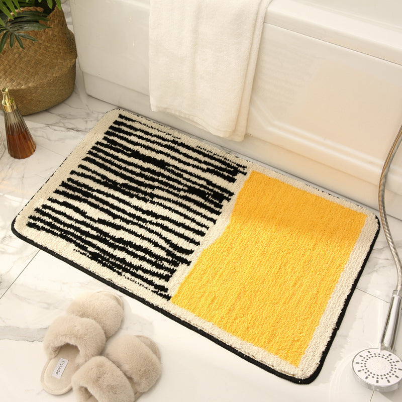 Light Luxury Bathroom Absorbent Floor Mat Pi-Mart