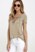 V-Neck Women's T-Shirt Pi-Mart