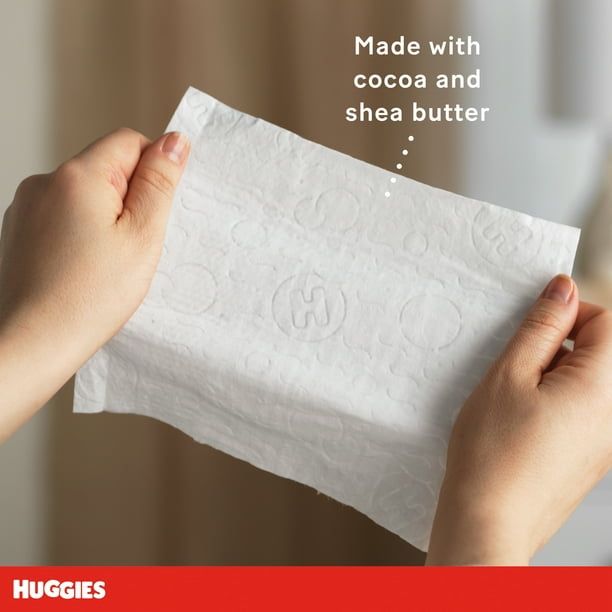 Huggies Nourish & Care Scented Baby Wipes, 3 Pack, 168 Total Ct (Select for More Options) EasyOptionXY LLC