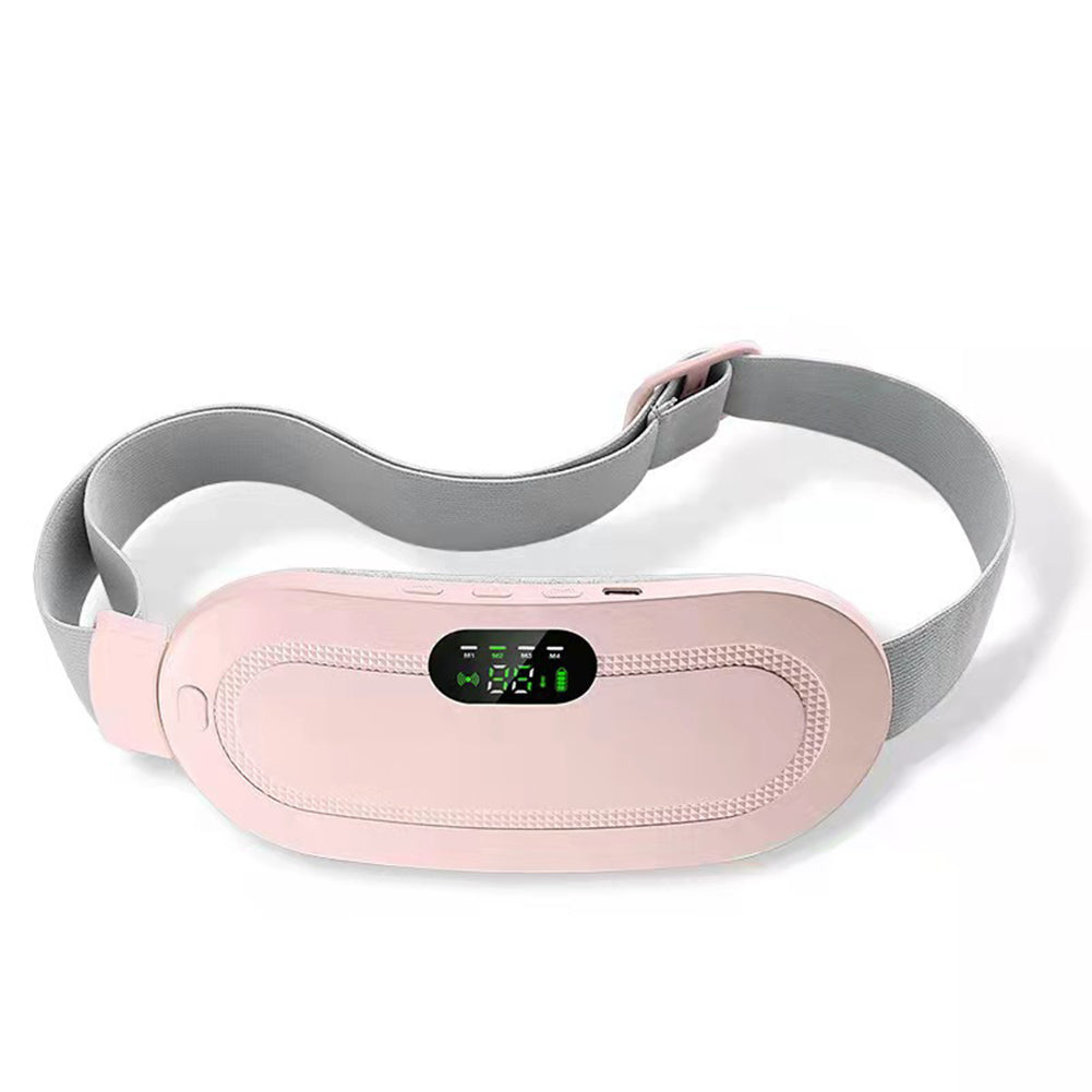 Menstrual Heating Pad Smart Warm Belt Relief Waist Pain Cramps Vibrating Abdominal Massager Electric Waist Belt Device Pi-Mart