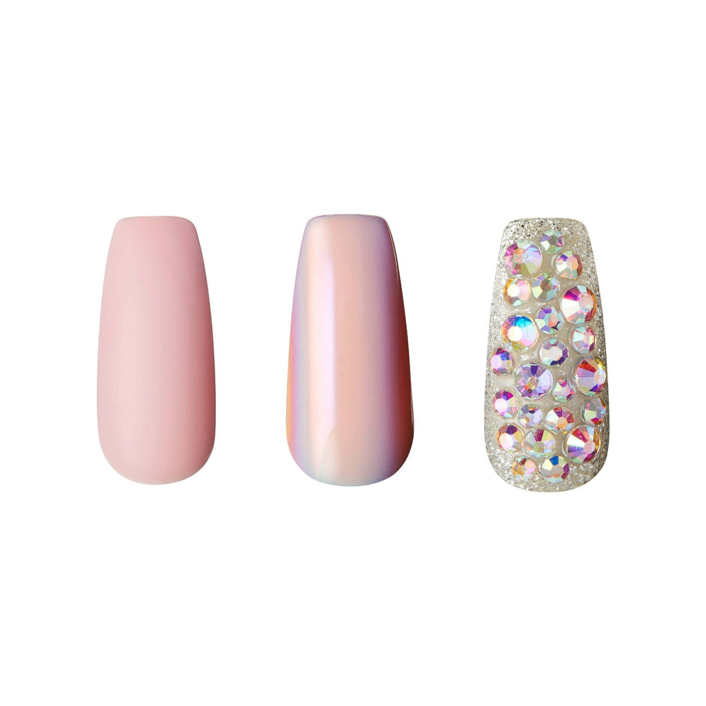 KISS USA Masterpiece One-of-a-Kind Luxe Mani - Everytime I Slay, Long, Coffin EasyOptionXY LLC