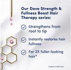 Dove Thickening Shampoo; Strength & Fullness Boost Sulfate-Free for Thin; Fine Hair; 13.5 oz