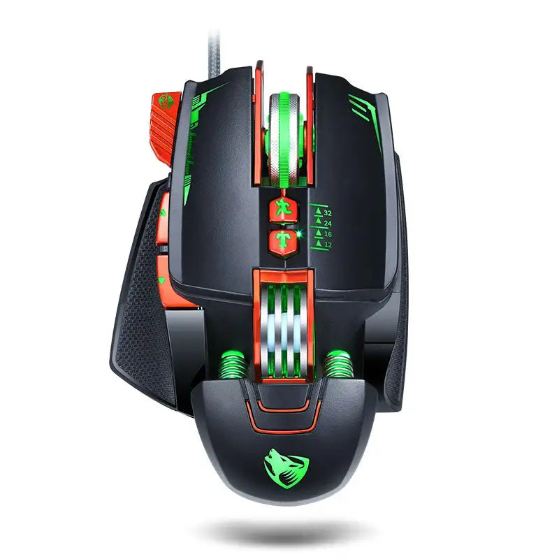 Thunder Wolf V9 gaming mouse gaming machine Lootquake LLC