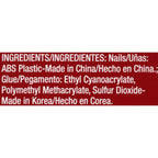 KISS Full-Cover Fake Toenails with Patented Easy-Apply Tabs & Maximum Strength Nail Glue - 96 Count EasyOptionXY LLC