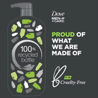 Dove Men+Care Scalp Care 2 in 1 Shampoo and Conditioner; Fresh & Clean Scent for All Hair Types; 31 fl oz