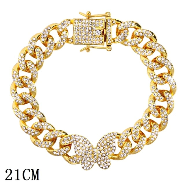 Iced Out Chain Bracelet Pi-Mart