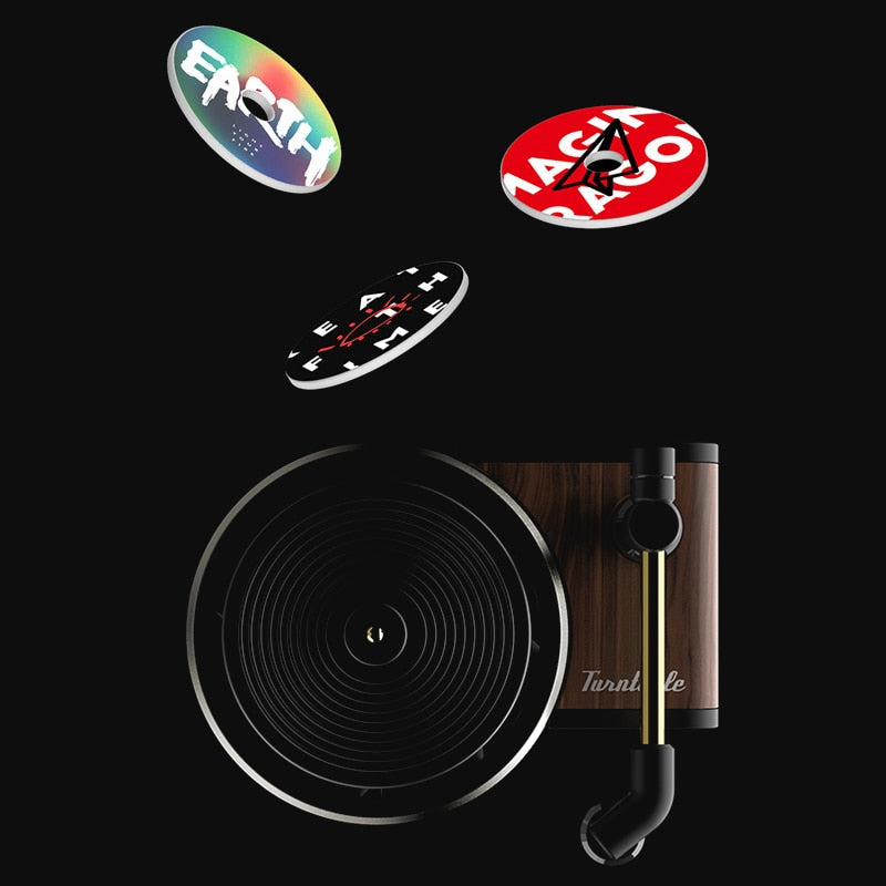 Car Turntable Vinyl Spin Perfume - SJB-DIAMOND ELITES