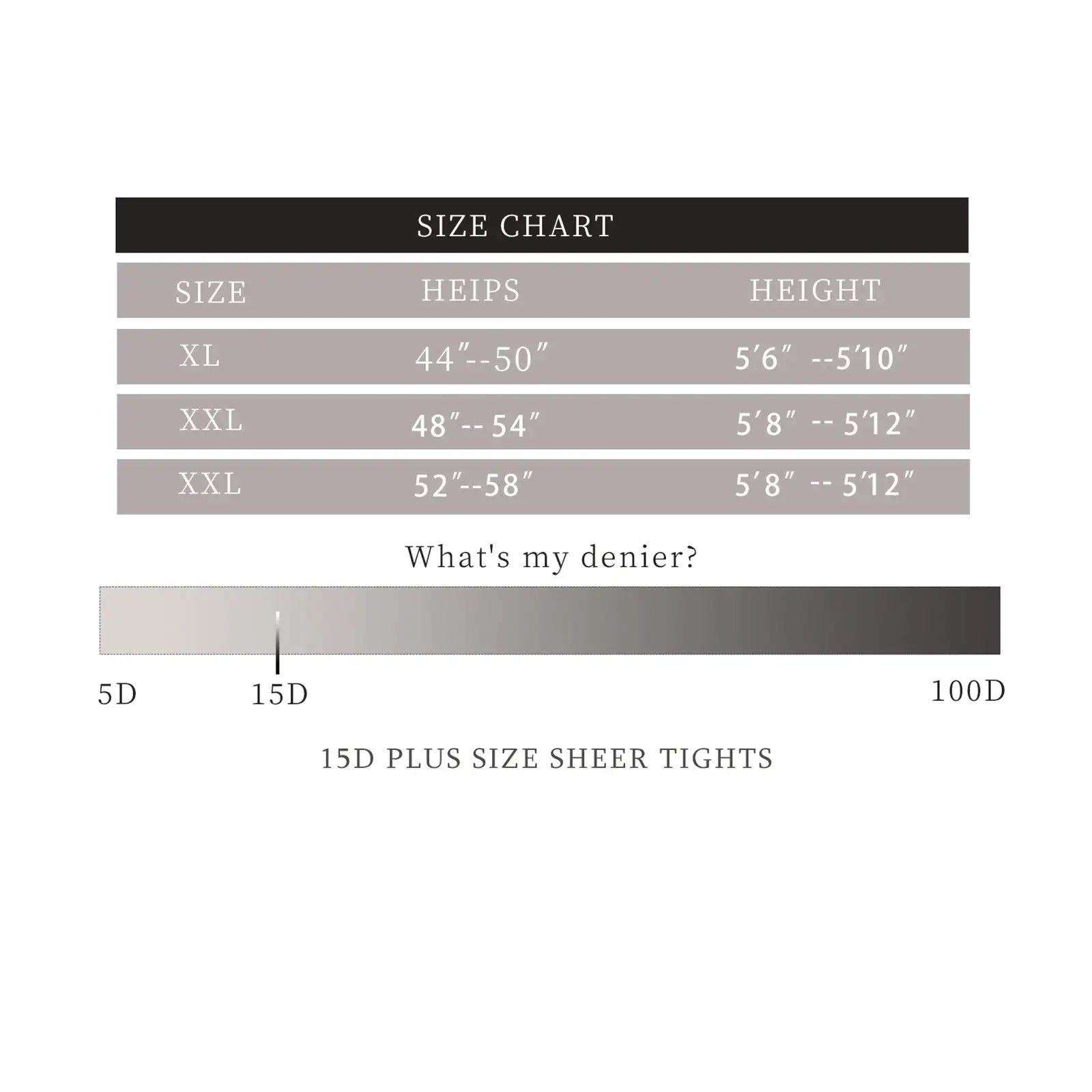 3 Pairs Plus Size Womens Sheer Tights 20D High Waist Control Top Pantyhose With Reinforced Toes - SJB-DIAMOND ELITES