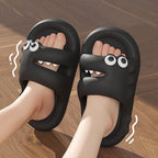 Cute Cartoon Slippers For Women Men Indoor And Outdoor Non-slip Thick Soles Floor Bathroom Slippers Fashion House Shoes Pi-Mart