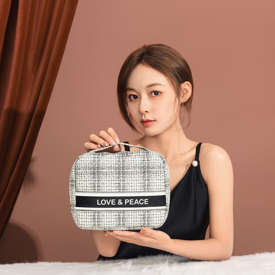 Makeup bags, smallSquare small travel storage bag, portable cosmetic bag, - SJB-DIAMOND ELITES