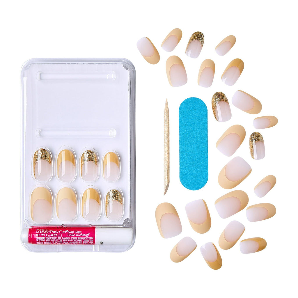 KISS Voguish Fantasy Fake Nails, 'Palm Trees', 28 Count EasyOptionXY LLC