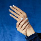KISS Velour Fantasy Ready-To-Wear Sculpted Gel Nails, 'Celebrity', 28 Count EasyOptionXY LLC