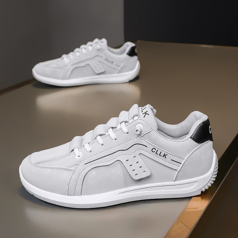 Fashion Skateboard Shoes Men Anti-skid Slip-on Flats Casual Lazy Shoes Outdoor Breathable Running Sports Sneakers Pi-Mart