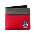 Littlearth MLB St. Louis Cardinals Men's Adult Pebble Bifold Wallet EasyOptionXY LLC