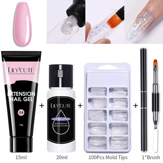 Extension Gel Set - SJB-DIAMOND ELITES