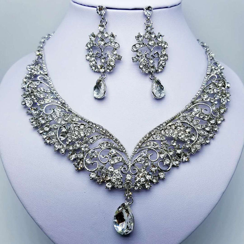 Two-piece earring necklace Pi-Mart