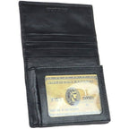 Men's RFID Signal Blocking Genuine Leather L-Fold Wallet with Gift Box