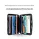 RFID Wallet, Aluminum Credit Card Holder - Prevent Electronic Theft (Surfer)