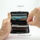 RFID Wallet, Aluminum Credit Card Holder - Prevent Electronic Theft (Surfer)