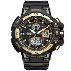 NEW Modern RED Sport Watch For Men and Woman With LED Digital Quartz Display Men's Top Brand Luxury Digital-watch Relogio Masculino In Army Military Popular Design Waterproof 50M - SJB-DIAMOND ELITES