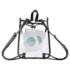 PVC transparent backpack, outdoor travel backpack, gymnasium visual backpack - SJB-DIAMOND ELITES