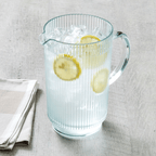 Better Homes & Gardens Sage 2.2-Quart Plastic Ribbed Pitcher Set with Tumblers, 5-Piece EasyOptionXY LLC
