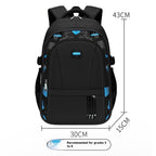 Breathable Light Negative Large Capacity Children's Schoolbag Pi-Mart
