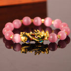 3D Gold Plated PiXiu Bracelet Pi-Mart