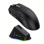 22K DPI X11 Pro Wireless Gaming Mouse - Tri-Mode Connectivity, RGB Charging Dock, PAW3311 Optical Sensor, HUYU Switch, 5 Programmable Buttons, Ergonomic Design for PC Gamers Lootquake LLC