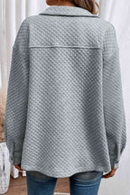 Comfortable Button-Down Collared Jacket Classic Lightweight Classic Design With Pockets Stevvex