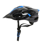 Carbon Fiber Texture Split Helmet Mountain Bike Hat Lootquake LLC